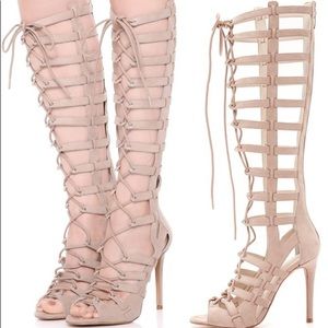 Kendall & Kylie Emily gladiator boots heels